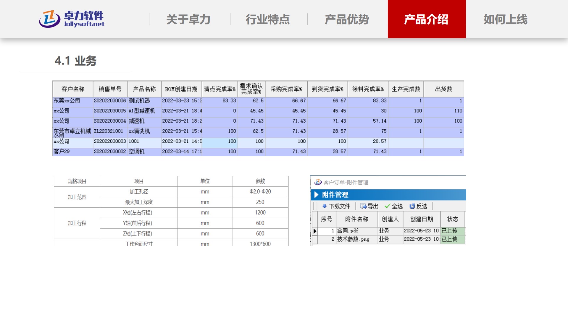 业务订单收款