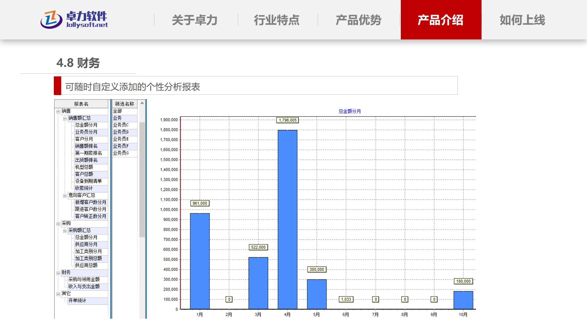 个性报表